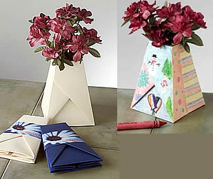 Paper Vase Craft